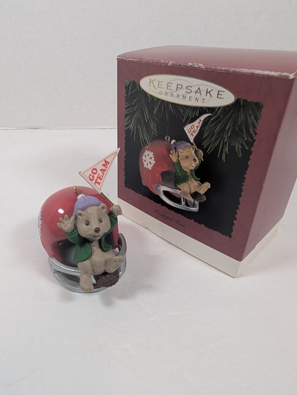 Hallmark Keepsake Ornament Faithful Fun 1995 MIB